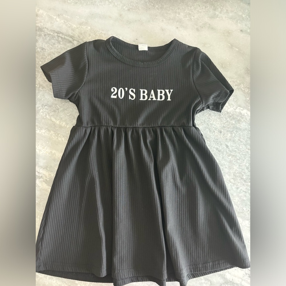Black “20’s Baby” Dress